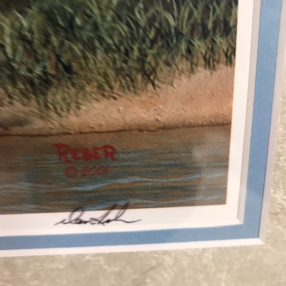 RARE Vintage Don Reber Signed, Limited, Giclee ,Matted , Sealed 11x14” # 5/400 - Picture 6 of 9